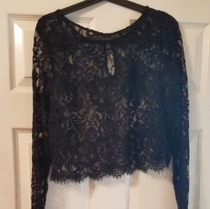 New Lace crop top